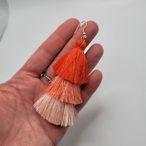 Coral Teasel earrings - Picture 5 of 7